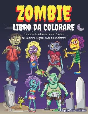 Cover of Zombie Libro da Colorare