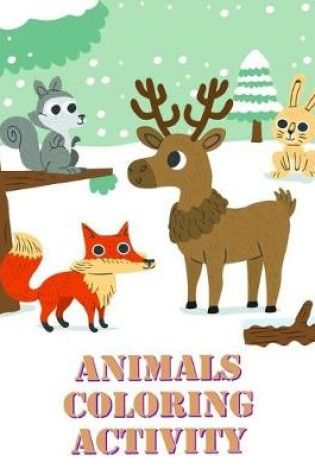 Cover of Animals coloring activity
