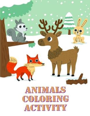 Cover of Animals coloring activity