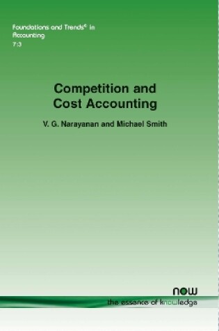 Cover of Competition and Cost Accounting