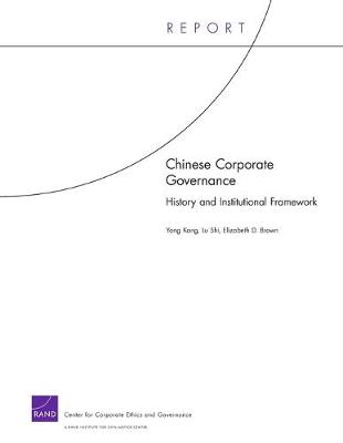 Cover of Chinese Corporate Governance