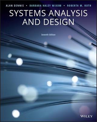 Book cover for Systems Analysis and Design