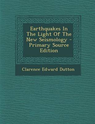 Book cover for Earthquakes in the Light of the New Seismology