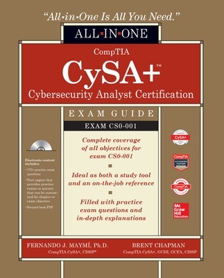 Book cover for CompTIA CySA+ Cybersecurity Analyst Certification All-in-One Exam Guide (Exam CS0-001)