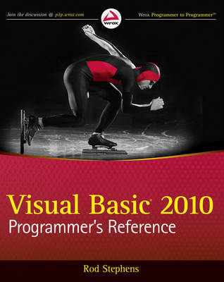 Book cover for Visual Basic 2010 Programmer's Reference