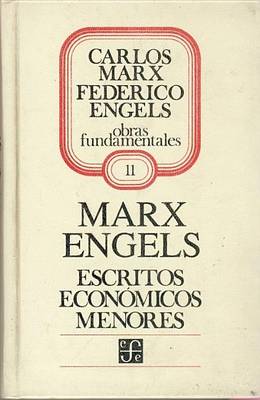 Cover of Escritos Economicos Menores