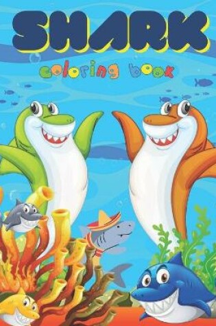 Cover of Shark Coloring Book