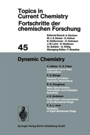 Cover of Dynamic Chemistry