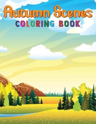 Book cover for Autumn Scenes Coloring Book