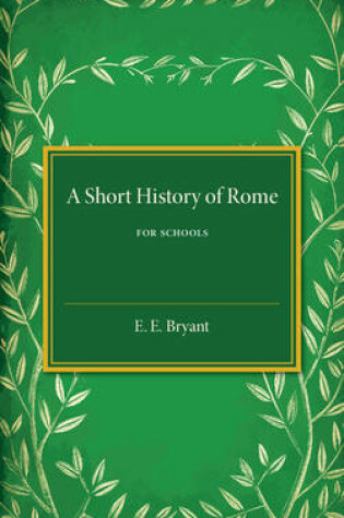 Cover of A Short History of Rome