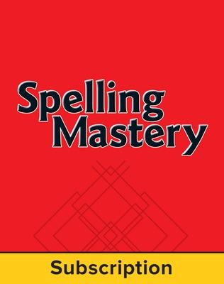 Cover of Spelling Mastery Level B Student Online Subscription, 1 year