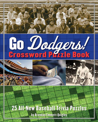 Book cover for Go Dodgers! Crossword Puzzle Book
