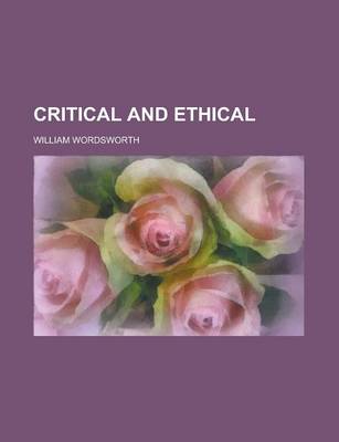 Book cover for Critical and Ethical