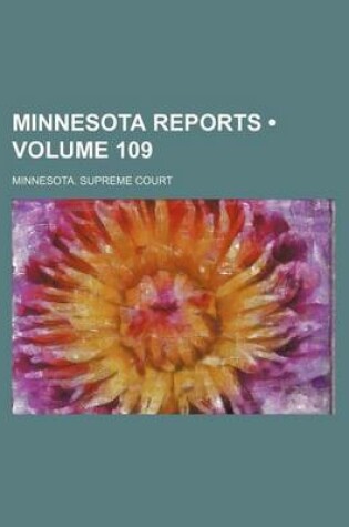 Cover of Minnesota Reports (Volume 109)