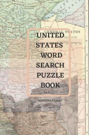 Cover of United States Word Search Puzzle Book