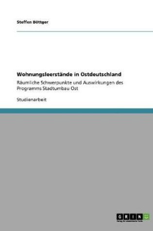 Cover of Wohnungsleerstande in Ostdeutschland