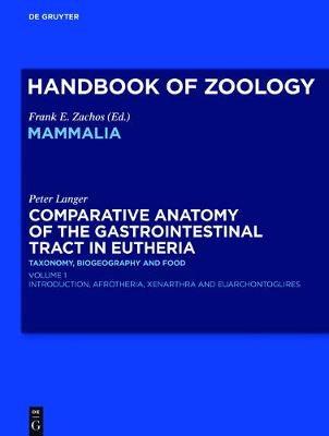 Cover of Comparative Anatomy of the Gastrointestinal Tract in Eutheria I