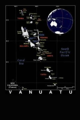 Cover of Modern Day Color Map of Vanuatu Journal