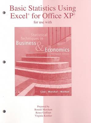 Book cover for Basic Statistics Using Excel to Accompany Statistical Techniques in Business and Economics