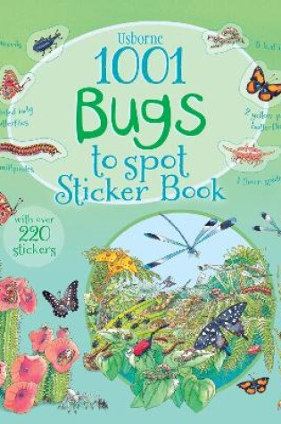 Cover of 1001 Bugs to Spot Sticker Book