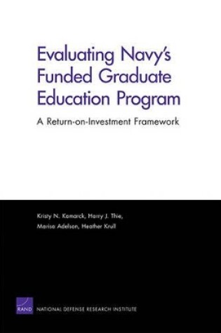Cover of Evaluating Navy's Funded Graduate Education Program