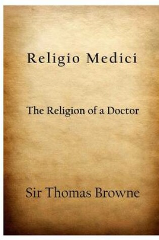 Cover of The Religion of a Doctor