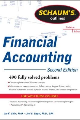 Cover of Schaum's Outline of Financial Accounting