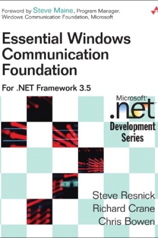 Cover of Essential Windows Communication Foundation (WCF)