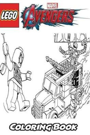 Cover of Lego Marvel Avengers Coloring Book