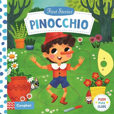 Book cover for Pinocchio