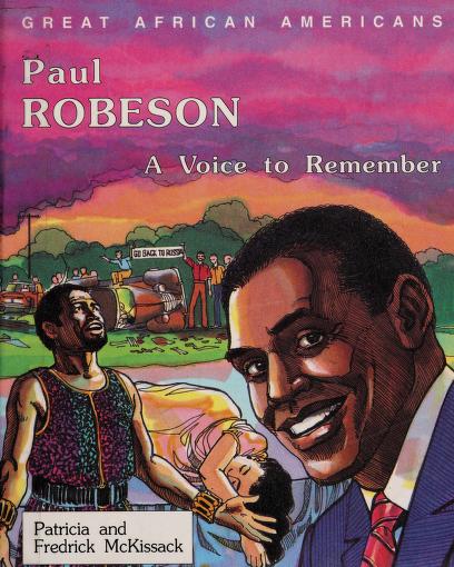 Book cover for Paul Robeson