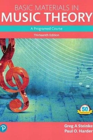 Cover of Basic Materials in Music Theory