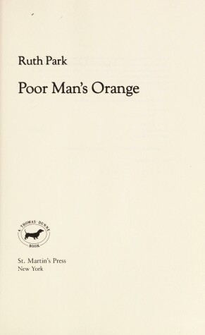 Book cover for Poor Man's Orange