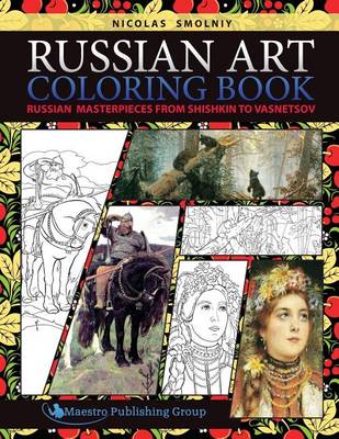 Cover of Russian Art Coloring Book