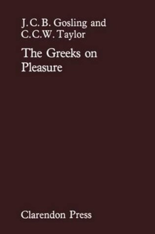 Cover of The Greeks On Pleasure