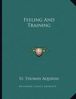 Book cover for Feeling and Training