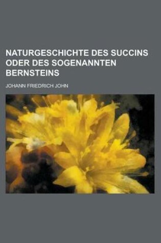 Cover of Naturgeschichte Des Succins Oder Des Sogenannten Bernsteins