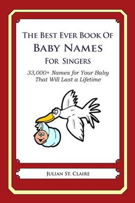 Book cover for The Best Ever Book of Baby Names for Singers