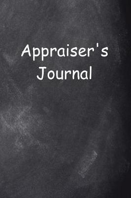 Cover of Appraiser's Journal Chalkboard Design