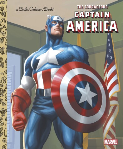 Cover of The Courageous Captain America (Marvel: Captain America)
