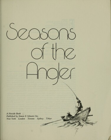 Book cover for Seasons of the Angler