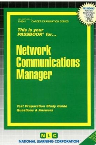 Cover of Network Communications Manager