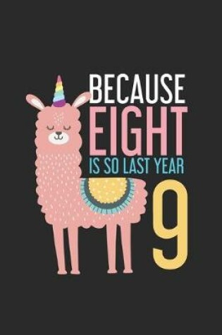 Cover of Because Eight Is So Last Year 9