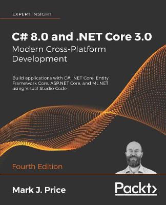 Book cover for C# 8.0 and .NET Core 3.0 – Modern Cross-Platform Development