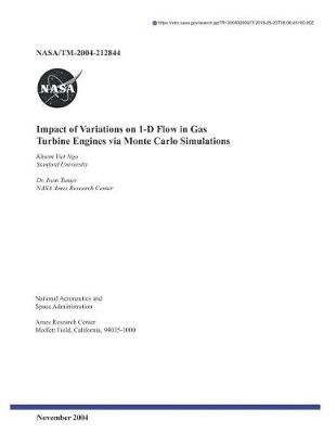 Book cover for Impact of Variations on 1-D Flow in Gas Turbine Engines Via Monte Carlo Simulations