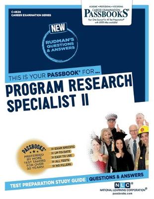 Book cover for Program Research Specialist II (C-4624)