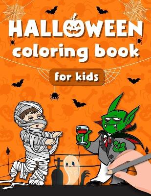 Book cover for Halloween Coloring Book for Kids