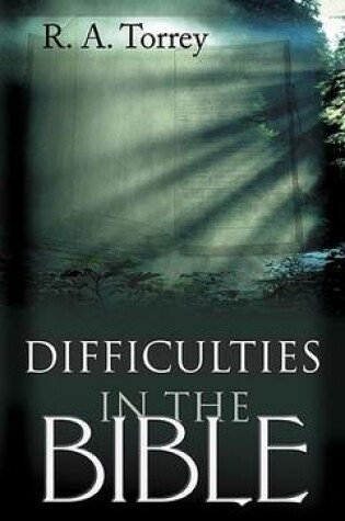 Cover of Difficulties in the Bible