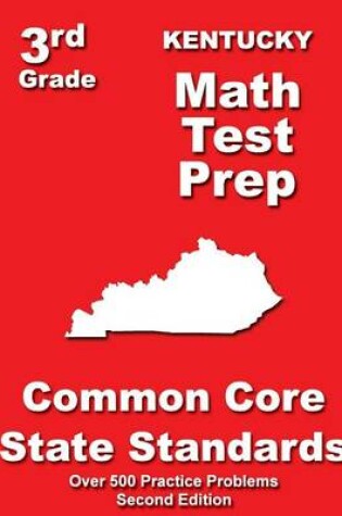 Cover of Kentucky 3rd Grade Math Test Prep