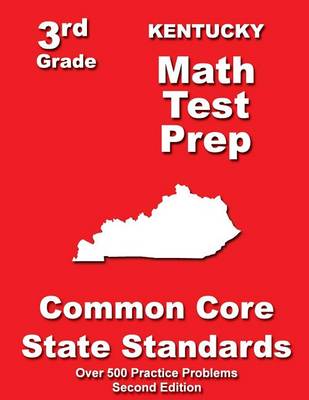 Book cover for Kentucky 3rd Grade Math Test Prep